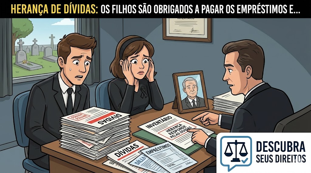 Herança de Dívidas: os filhos são obrigados a pagar os débitos deixados pelos pais?