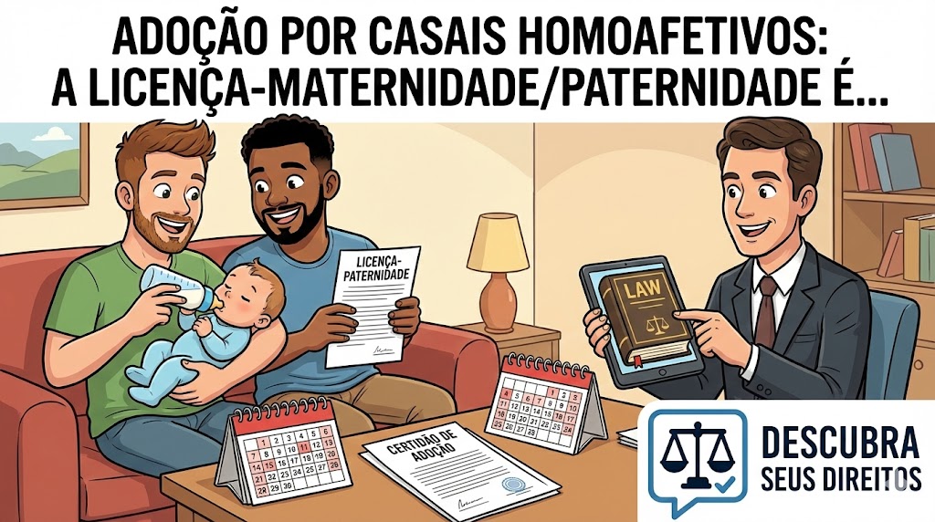 Adoção por Casais Homoafetivos: a licença-maternidade e paternidade é garantida?