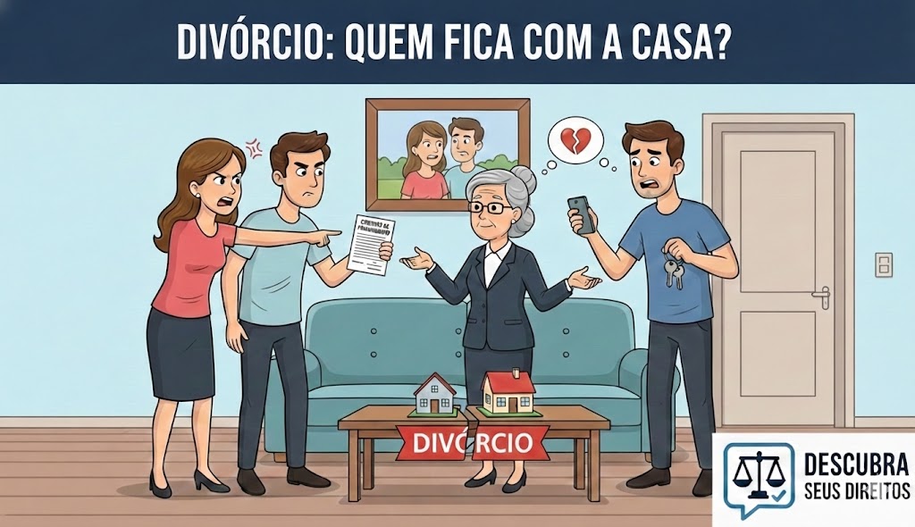 Imóvel Financiado no Divórcio: Quem Fica com a Casa e Quem Assume a Dívida?