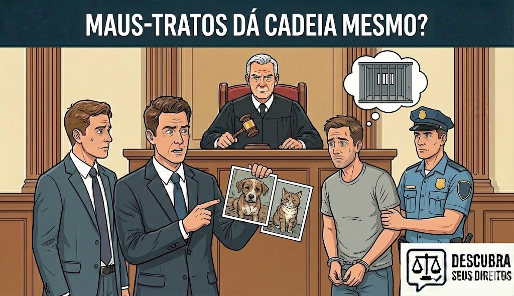 Crime de Maus-Tratos a Animais: A Prisão é Realmente Cumprida em Regime Fechado?