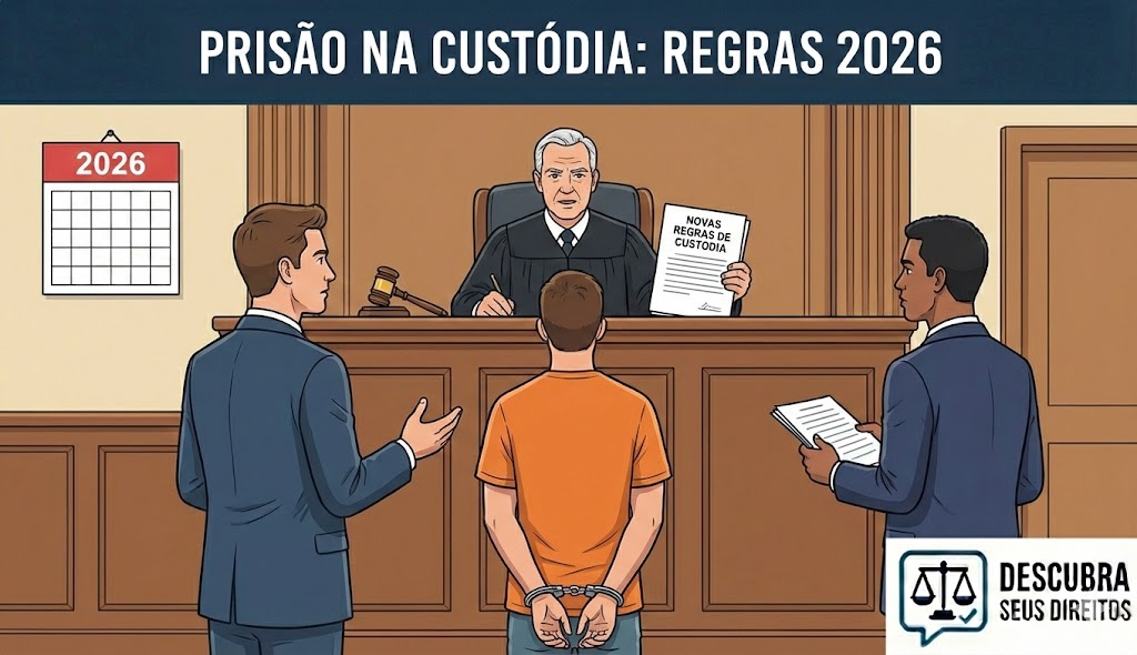 Audiência de custódia em 2026: a prisão preventiva pode ser decretada já nesse momento?