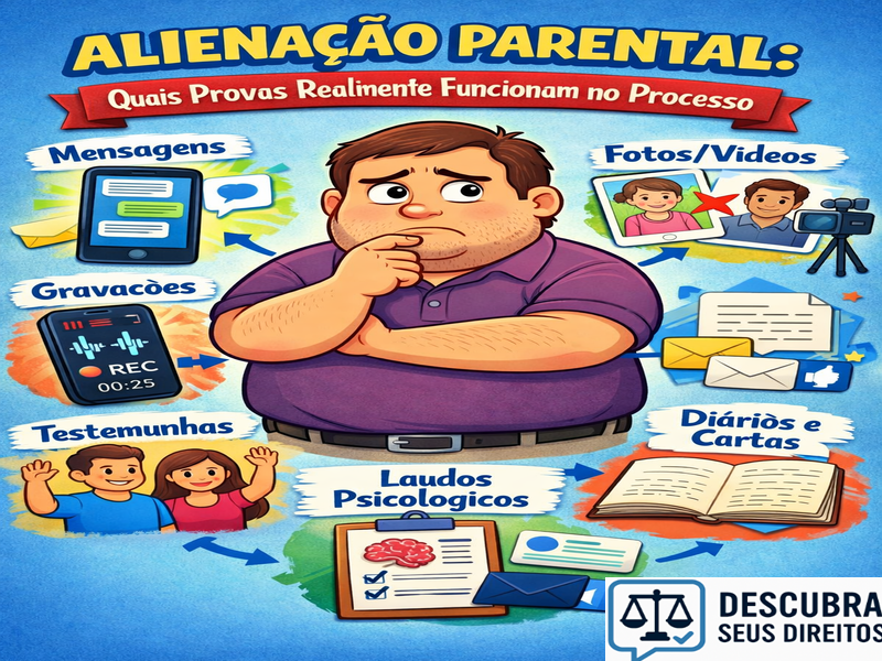 Alienação parental: quais provas realmente funcionam no processo?