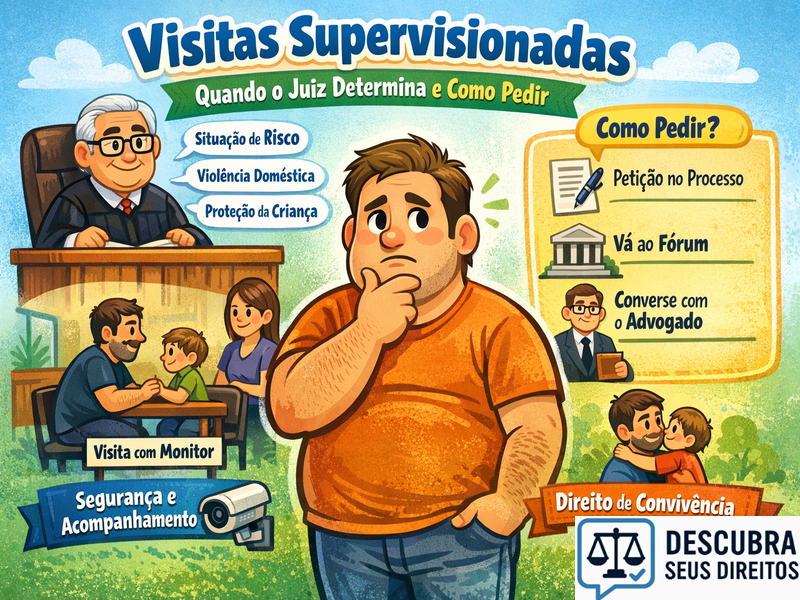 Visitas supervisionadas: quando o juiz determina e como pedir