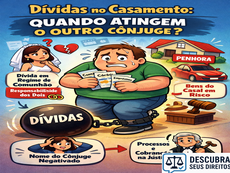 Dívidas no casamento: quando atingem o outro cônjuge