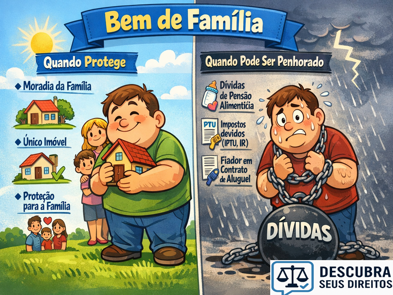 Bem de família: quando protege e quando pode ser penhorado