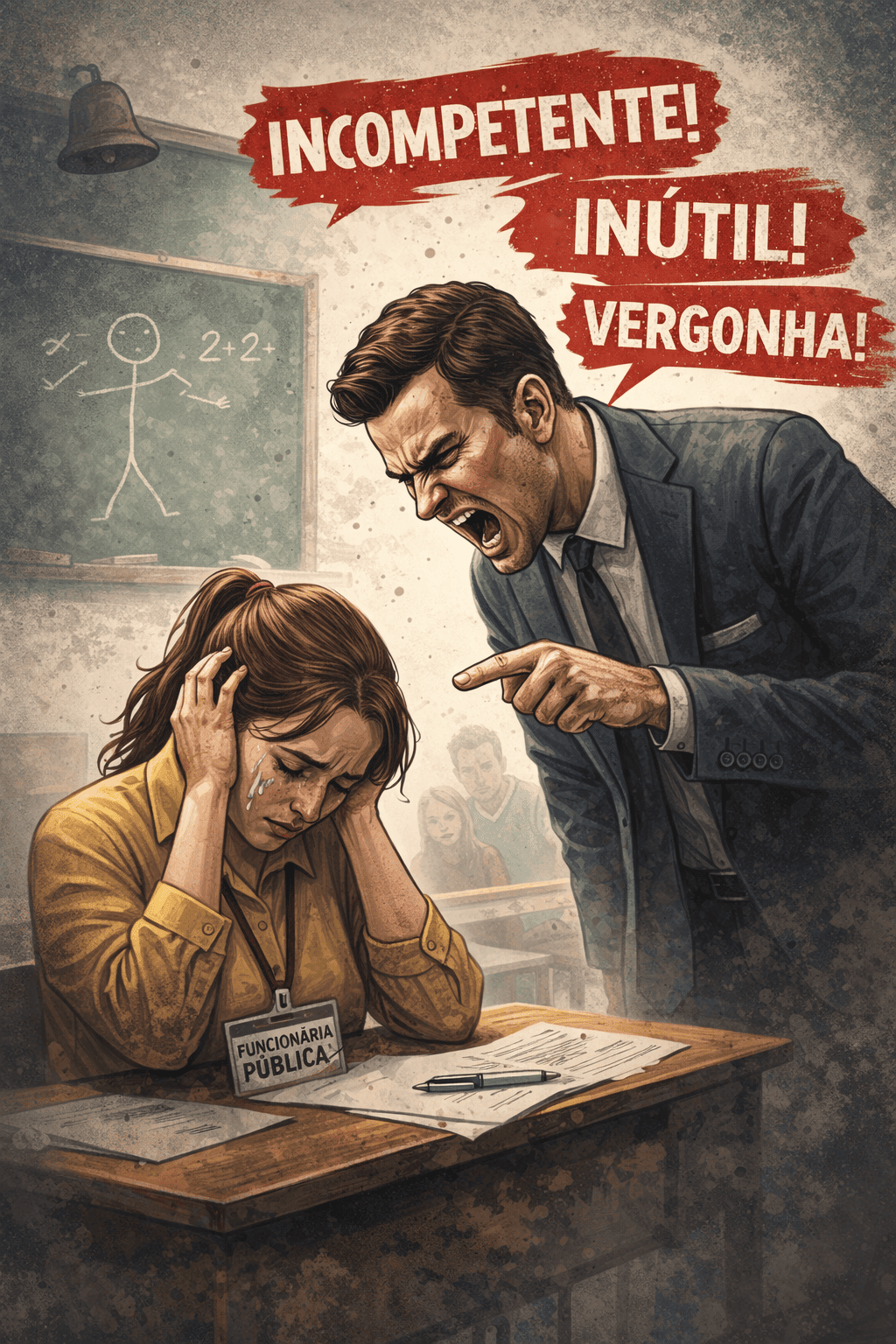 Assédio moral em escola pública: TJSP manda indenizar servidor perseguido por superior