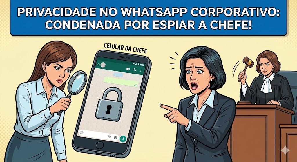 Privacidade no WhatsApp Corporativo: invadir conversas gera punição e indenização?