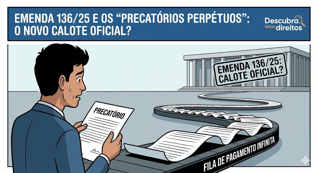 Emenda 136/25 e os “Precatórios Perpétuos”: o novo calote oficial nos credores do governo?