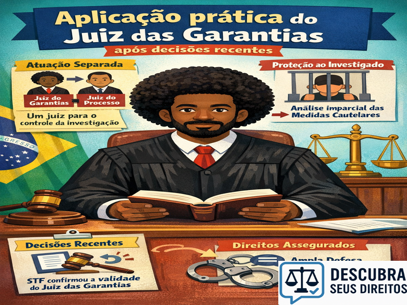 Aplicação prática do Juiz das Garantias após decisões recentes
