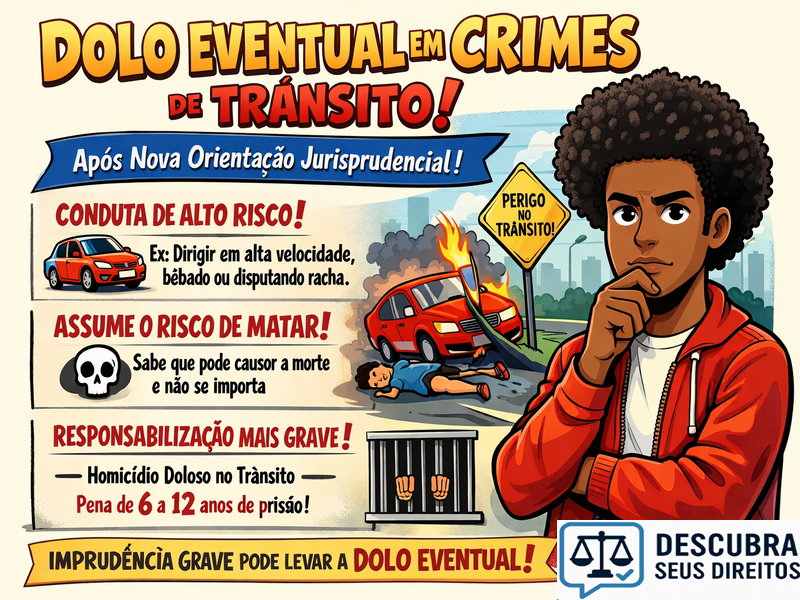 Dolo eventual em crimes de trânsito após nova orientação jurisprudencial