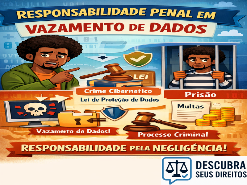 Responsabilidade penal em vazamento de dados