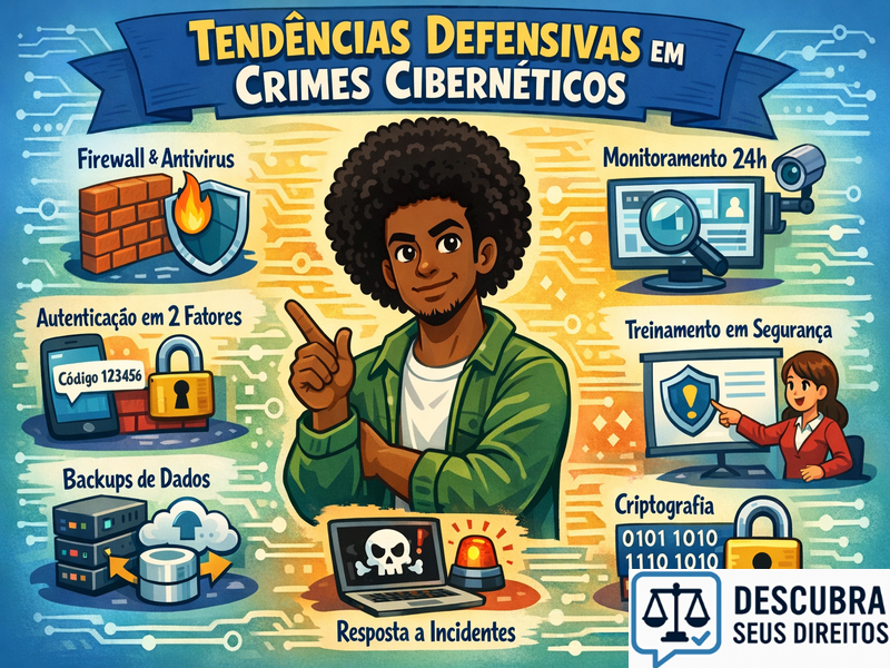 Tendências defensivas em crimes cibernéticos
