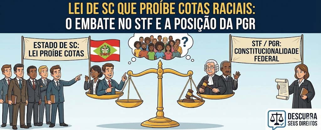 Lei de Santa Catarina que proíbe cotas raciais: o que está em jogo no STF