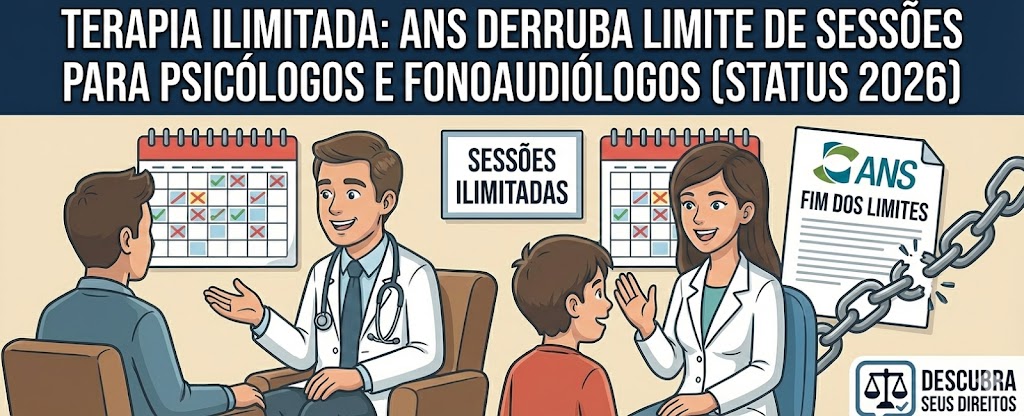 Terapia ilimitada em 2026: a ANS derrubou o limite de sessões para psicólogos e fonoaudiólogos