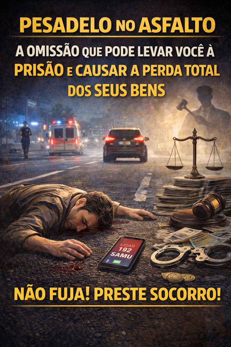 Pesadelo no asfalto: a omissão que pode levar você à prisão