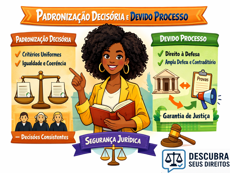 Padronização decisória e devido processo