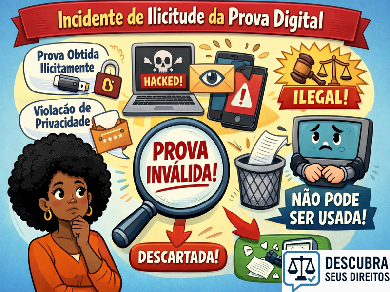 Incidente de ilicitude da prova digital