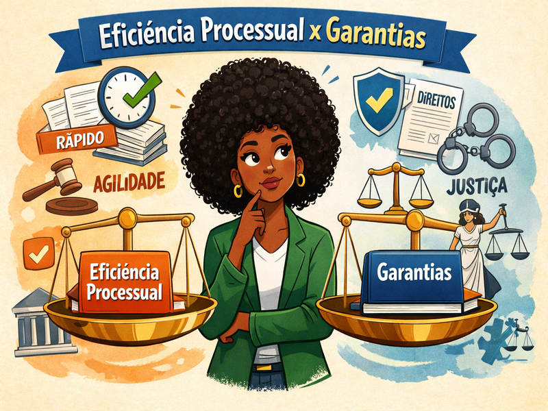 Eficiência processual x garantias