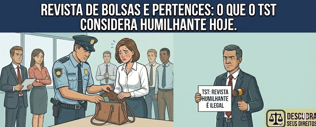 Revista de Bolsas e Pertences: o que o TST considera humilhante hoje